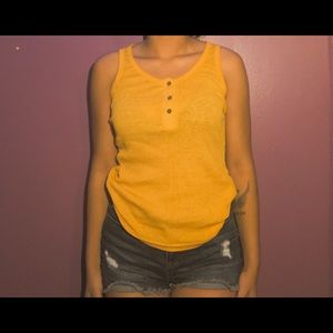 Yellow Tank Top